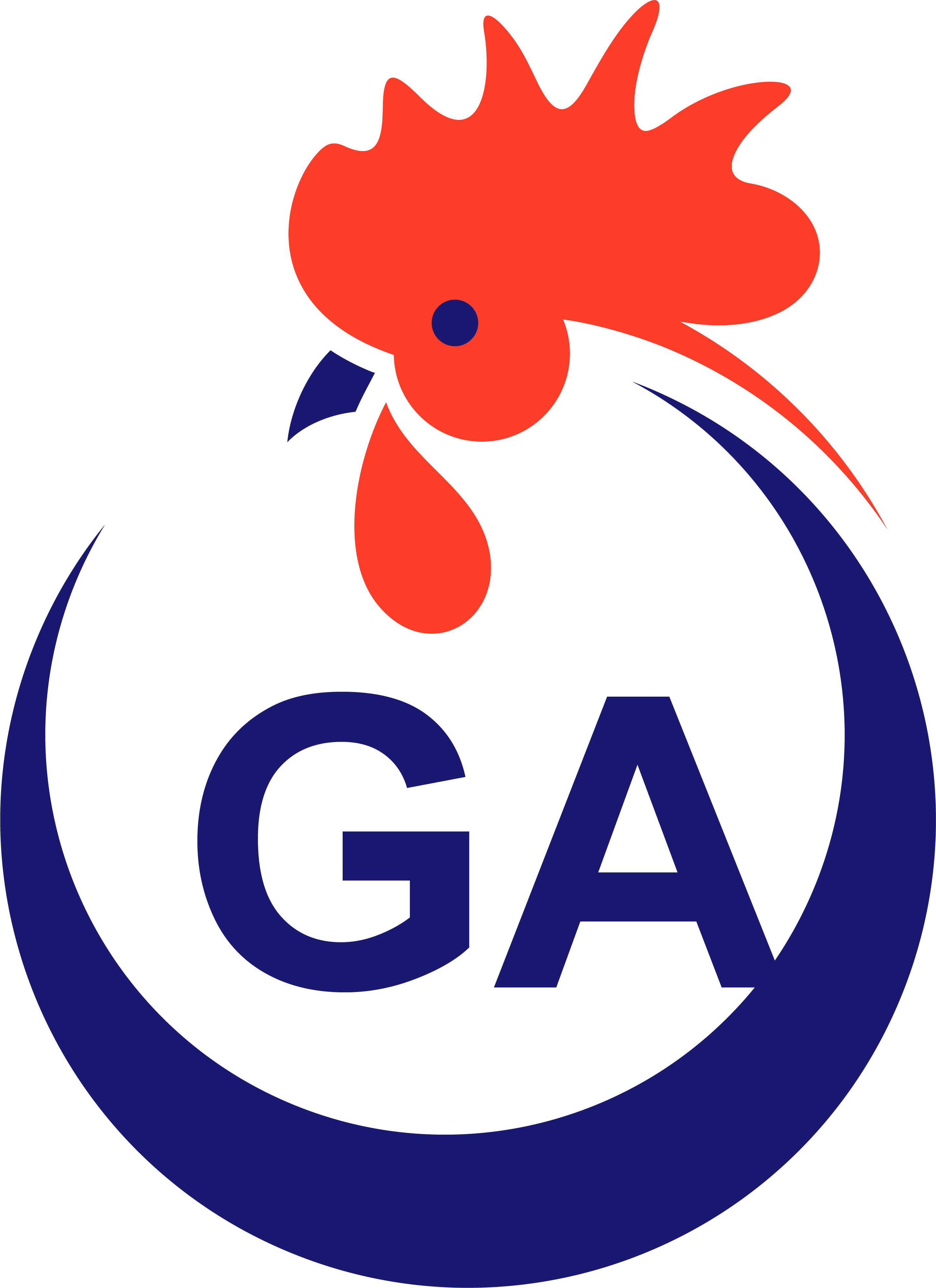 Georgia rooster icon